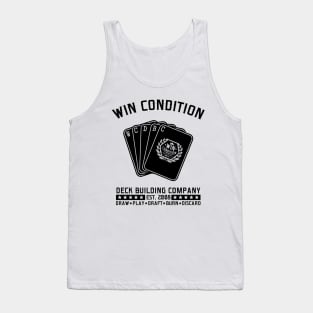 Win Condition Deck Building Company (Light Shirts) Tank Top